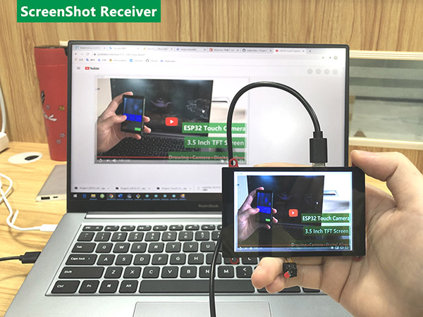 ESP32-TFT-Touch-Camera-Screenshot-Receiver
