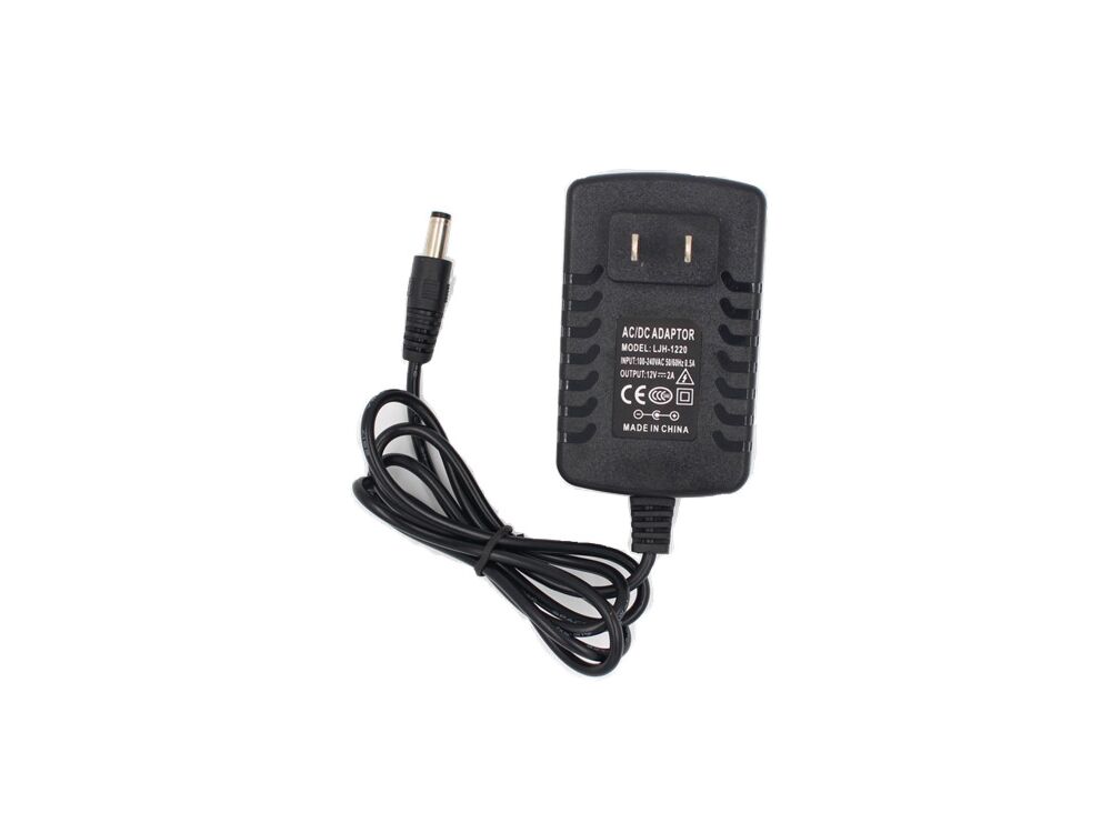 12V-2A AC/DC Power Adapter with Cable