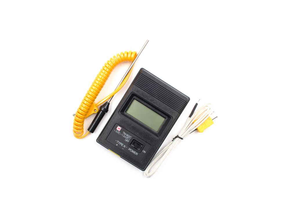 LCD K-Type Digital Display Thermometer TM-902C w Thermocouple Wire