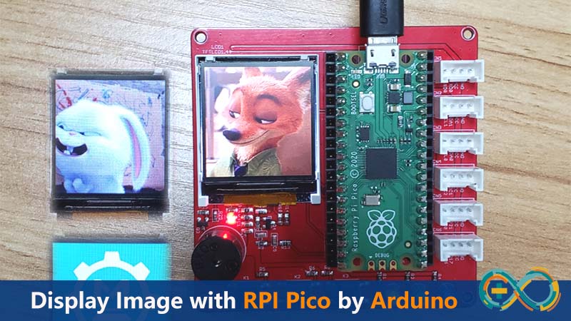 Interfacing OLED with Raspberry Pi Pico W using Arduino IDE